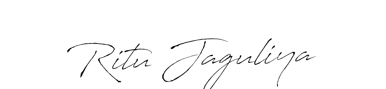 Antro_Vectra is a professional signature style that is perfect for those who want to add a touch of class to their signature. It is also a great choice for those who want to make their signature more unique. Get Ritu Jaguliya name to fancy signature for free. Ritu Jaguliya signature style 6 images and pictures png