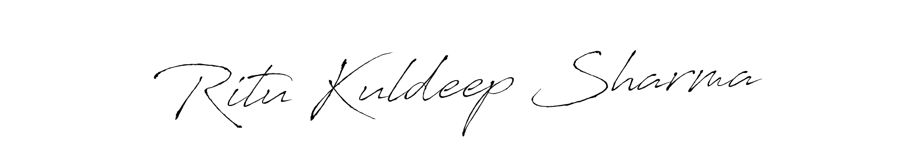 Ritu Kuldeep Sharma stylish signature style. Best Handwritten Sign (Antro_Vectra) for my name. Handwritten Signature Collection Ideas for my name Ritu Kuldeep Sharma. Ritu Kuldeep Sharma signature style 6 images and pictures png