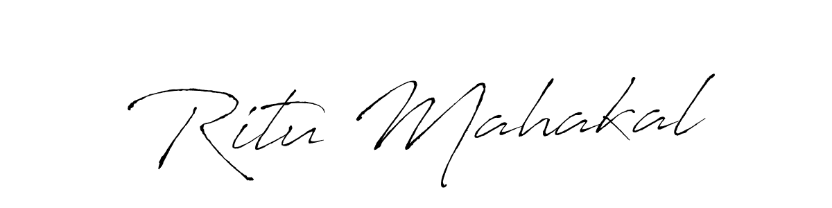 Also You can easily find your signature by using the search form. We will create Ritu Mahakal name handwritten signature images for you free of cost using Antro_Vectra sign style. Ritu Mahakal signature style 6 images and pictures png