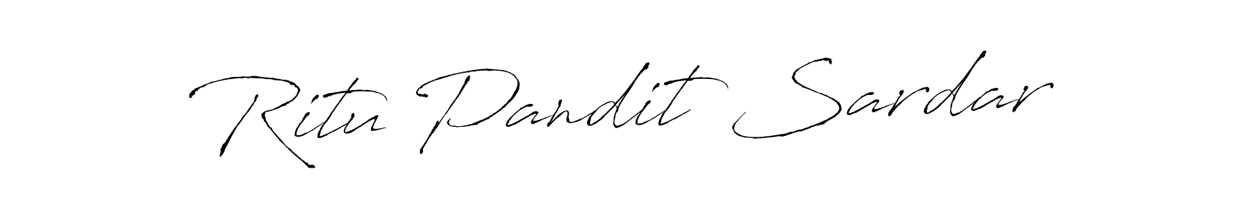 Design your own signature with our free online signature maker. With this signature software, you can create a handwritten (Antro_Vectra) signature for name Ritu Pandit Sardar. Ritu Pandit Sardar signature style 6 images and pictures png