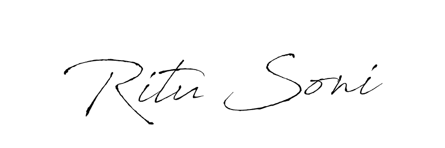 You should practise on your own different ways (Antro_Vectra) to write your name (Ritu Soni) in signature. don't let someone else do it for you. Ritu Soni signature style 6 images and pictures png