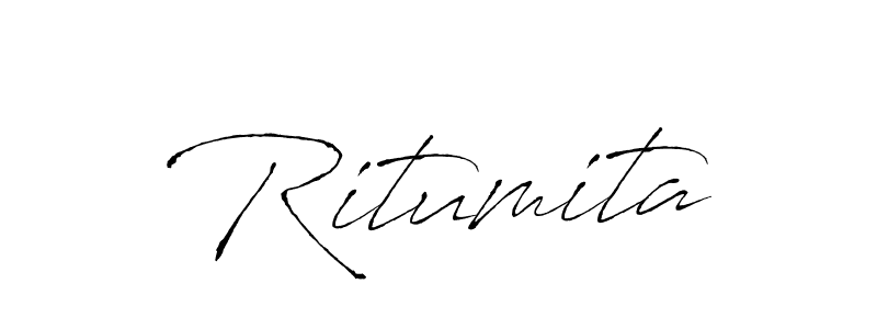 Make a beautiful signature design for name Ritumita. With this signature (Antro_Vectra) style, you can create a handwritten signature for free. Ritumita signature style 6 images and pictures png