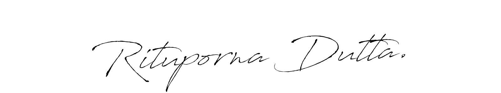 You should practise on your own different ways (Antro_Vectra) to write your name (Rituporna Dutta.) in signature. don't let someone else do it for you. Rituporna Dutta. signature style 6 images and pictures png