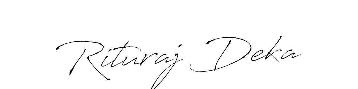 This is the best signature style for the Rituraj Deka name. Also you like these signature font (Antro_Vectra). Mix name signature. Rituraj Deka signature style 6 images and pictures png