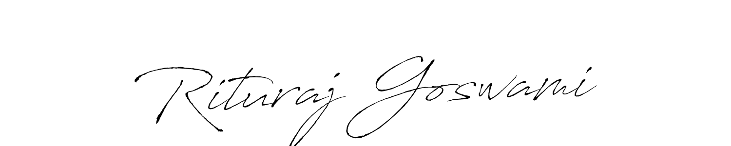 Antro_Vectra is a professional signature style that is perfect for those who want to add a touch of class to their signature. It is also a great choice for those who want to make their signature more unique. Get Rituraj Goswami name to fancy signature for free. Rituraj Goswami signature style 6 images and pictures png