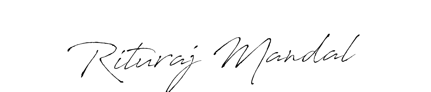 How to make Rituraj Mandal signature? Antro_Vectra is a professional autograph style. Create handwritten signature for Rituraj Mandal name. Rituraj Mandal signature style 6 images and pictures png