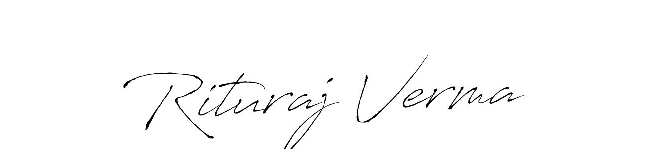 Similarly Antro_Vectra is the best handwritten signature design. Signature creator online .You can use it as an online autograph creator for name Rituraj Verma. Rituraj Verma signature style 6 images and pictures png
