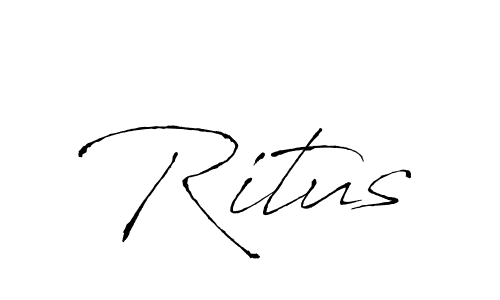 How to Draw Ritus signature style? Antro_Vectra is a latest design signature styles for name Ritus. Ritus signature style 6 images and pictures png