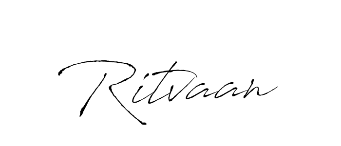 Design your own signature with our free online signature maker. With this signature software, you can create a handwritten (Antro_Vectra) signature for name Ritvaan. Ritvaan signature style 6 images and pictures png