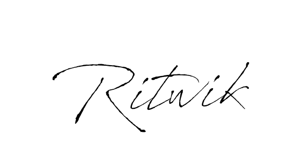 Similarly Antro_Vectra is the best handwritten signature design. Signature creator online .You can use it as an online autograph creator for name Ritwik. Ritwik signature style 6 images and pictures png