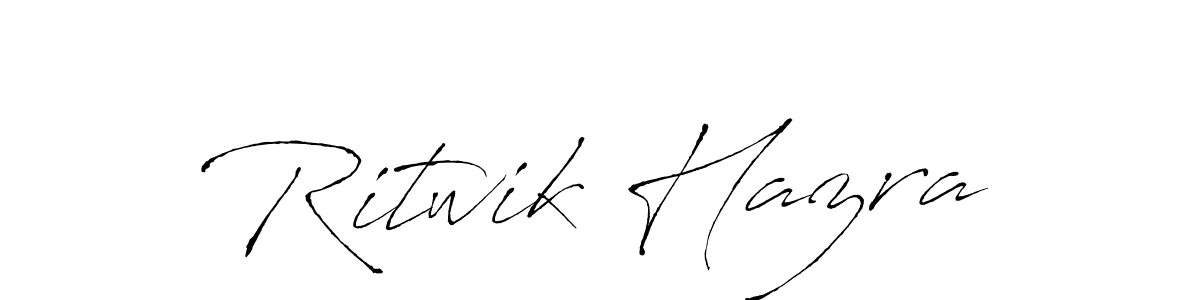 Ritwik Hazra stylish signature style. Best Handwritten Sign (Antro_Vectra) for my name. Handwritten Signature Collection Ideas for my name Ritwik Hazra. Ritwik Hazra signature style 6 images and pictures png