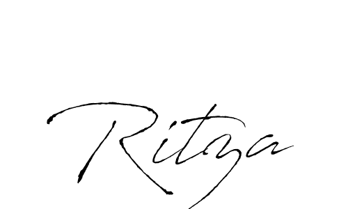 Once you've used our free online signature maker to create your best signature Antro_Vectra style, it's time to enjoy all of the benefits that Ritza name signing documents. Ritza signature style 6 images and pictures png