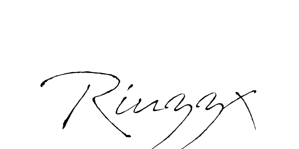 Riuzzx stylish signature style. Best Handwritten Sign (Antro_Vectra) for my name. Handwritten Signature Collection Ideas for my name Riuzzx. Riuzzx signature style 6 images and pictures png