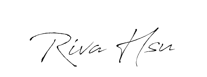 Similarly Antro_Vectra is the best handwritten signature design. Signature creator online .You can use it as an online autograph creator for name Riva Hsu. Riva Hsu signature style 6 images and pictures png