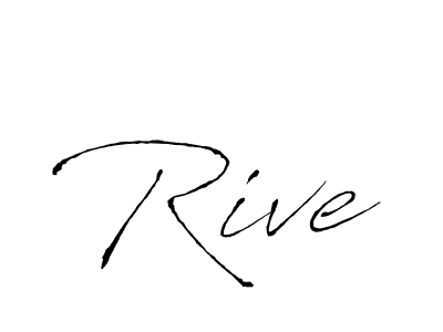 Also we have Rive name is the best signature style. Create professional handwritten signature collection using Antro_Vectra autograph style. Rive signature style 6 images and pictures png