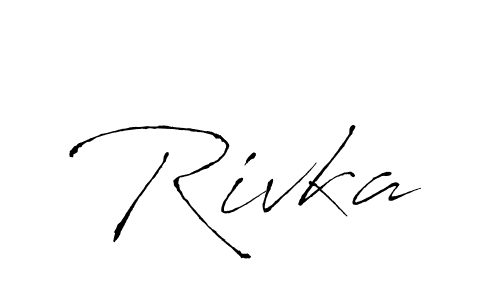 Once you've used our free online signature maker to create your best signature Antro_Vectra style, it's time to enjoy all of the benefits that Rivka name signing documents. Rivka signature style 6 images and pictures png