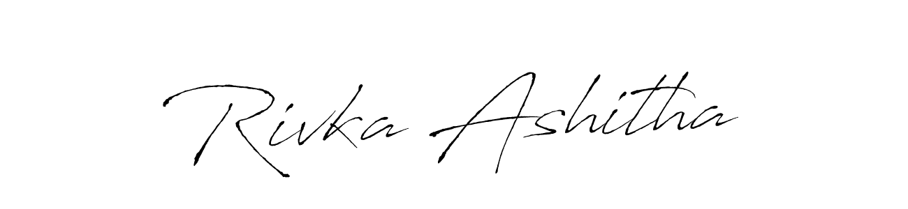 This is the best signature style for the Rivka Ashitha name. Also you like these signature font (Antro_Vectra). Mix name signature. Rivka Ashitha signature style 6 images and pictures png