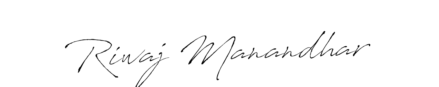 Make a beautiful signature design for name Riwaj Manandhar. Use this online signature maker to create a handwritten signature for free. Riwaj Manandhar signature style 6 images and pictures png