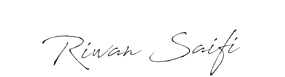 Make a beautiful signature design for name Riwan Saifi. Use this online signature maker to create a handwritten signature for free. Riwan Saifi signature style 6 images and pictures png