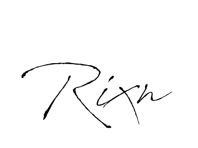 The best way (Antro_Vectra) to make a short signature is to pick only two or three words in your name. The name Rixn include a total of six letters. For converting this name. Rixn signature style 6 images and pictures png