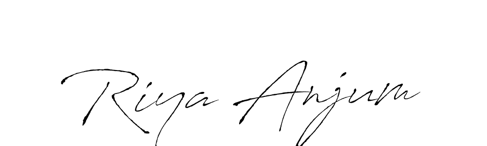 if you are searching for the best signature style for your name Riya Anjum. so please give up your signature search. here we have designed multiple signature styles  using Antro_Vectra. Riya Anjum signature style 6 images and pictures png