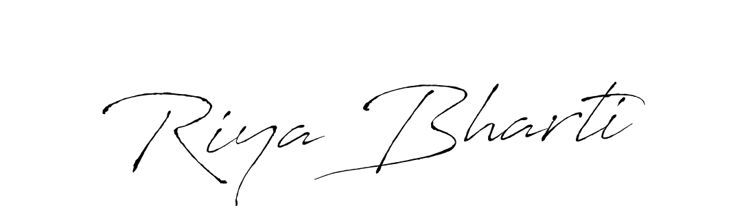 How to Draw Riya Bharti signature style? Antro_Vectra is a latest design signature styles for name Riya Bharti. Riya Bharti signature style 6 images and pictures png