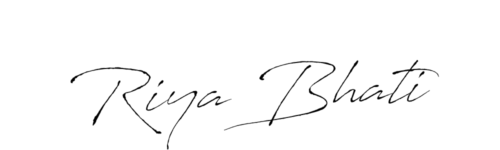 You can use this online signature creator to create a handwritten signature for the name Riya Bhati. This is the best online autograph maker. Riya Bhati signature style 6 images and pictures png