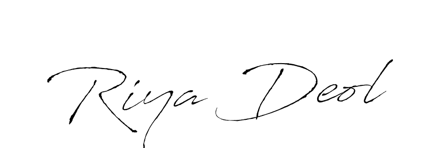 Make a beautiful signature design for name Riya Deol. Use this online signature maker to create a handwritten signature for free. Riya Deol signature style 6 images and pictures png