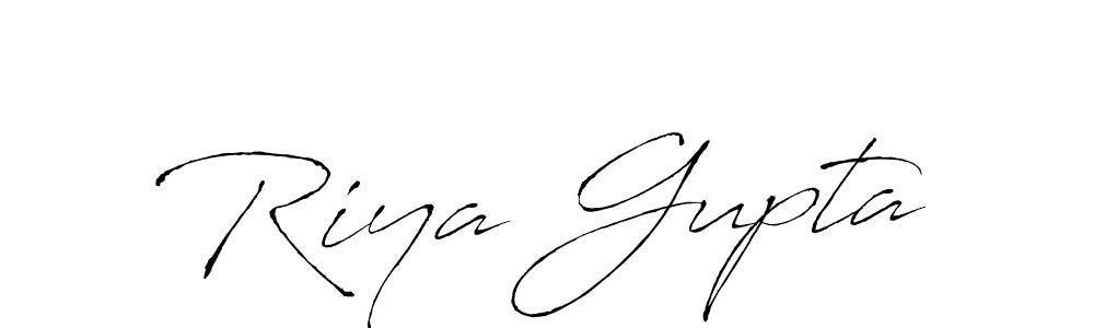 Also You can easily find your signature by using the search form. We will create Riya Gupta name handwritten signature images for you free of cost using Antro_Vectra sign style. Riya Gupta signature style 6 images and pictures png