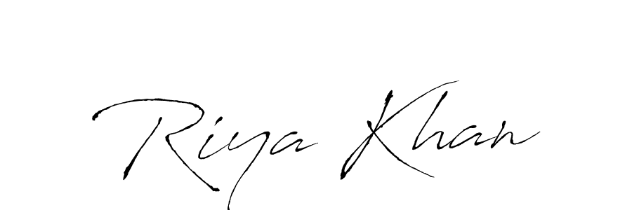 It looks lik you need a new signature style for name Riya Khan. Design unique handwritten (Antro_Vectra) signature with our free signature maker in just a few clicks. Riya Khan signature style 6 images and pictures png