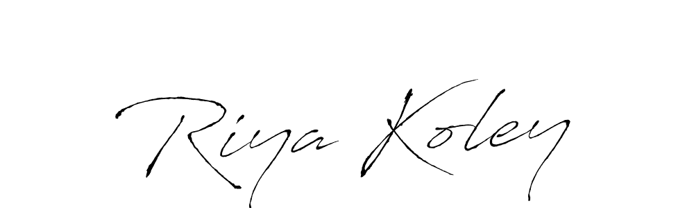 Similarly Antro_Vectra is the best handwritten signature design. Signature creator online .You can use it as an online autograph creator for name Riya Koley. Riya Koley signature style 6 images and pictures png