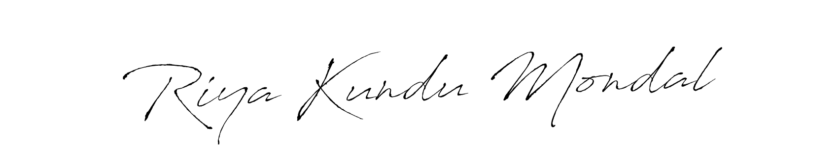 Make a beautiful signature design for name Riya Kundu Mondal. Use this online signature maker to create a handwritten signature for free. Riya Kundu Mondal signature style 6 images and pictures png