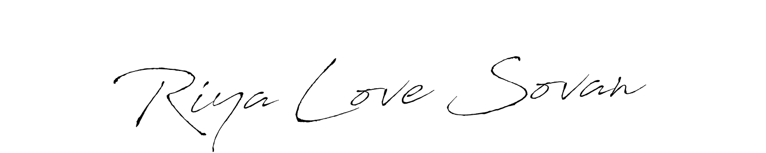 Similarly Antro_Vectra is the best handwritten signature design. Signature creator online .You can use it as an online autograph creator for name Riya Love Sovan. Riya Love Sovan signature style 6 images and pictures png