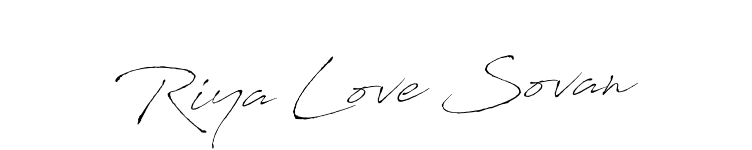 Similarly Antro_Vectra is the best handwritten signature design. Signature creator online .You can use it as an online autograph creator for name Riya Love Sovan. Riya Love Sovan signature style 6 images and pictures png