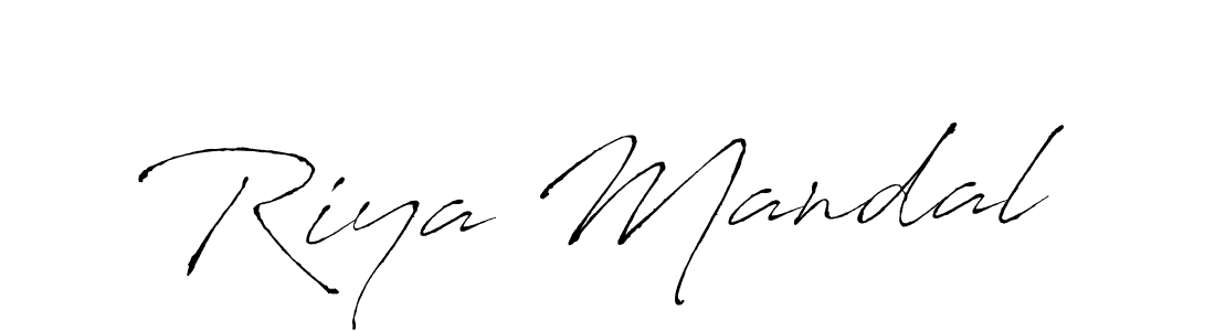 It looks lik you need a new signature style for name Riya Mandal. Design unique handwritten (Antro_Vectra) signature with our free signature maker in just a few clicks. Riya Mandal signature style 6 images and pictures png