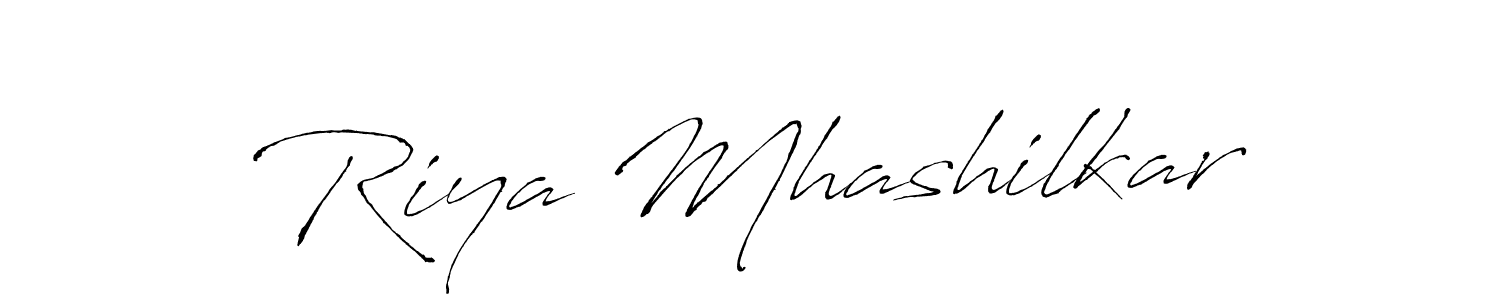 Make a short Riya Mhashilkar signature style. Manage your documents anywhere anytime using Antro_Vectra. Create and add eSignatures, submit forms, share and send files easily. Riya Mhashilkar signature style 6 images and pictures png