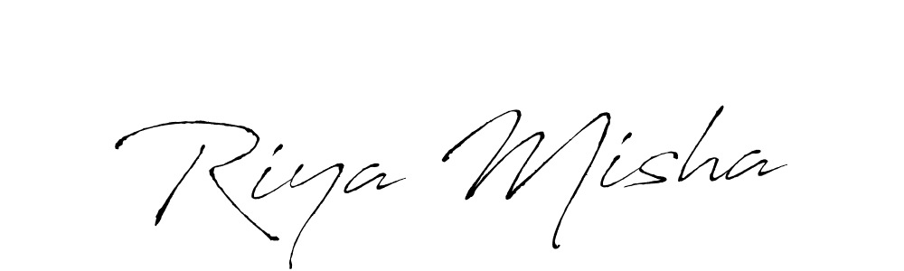 This is the best signature style for the Riya Misha name. Also you like these signature font (Antro_Vectra). Mix name signature. Riya Misha signature style 6 images and pictures png