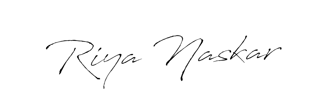 Use a signature maker to create a handwritten signature online. With this signature software, you can design (Antro_Vectra) your own signature for name Riya Naskar. Riya Naskar signature style 6 images and pictures png