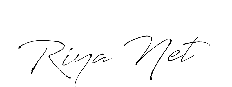 It looks lik you need a new signature style for name Riya Net. Design unique handwritten (Antro_Vectra) signature with our free signature maker in just a few clicks. Riya Net signature style 6 images and pictures png