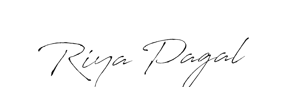Similarly Antro_Vectra is the best handwritten signature design. Signature creator online .You can use it as an online autograph creator for name Riya Pagal. Riya Pagal signature style 6 images and pictures png