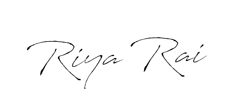 You can use this online signature creator to create a handwritten signature for the name Riya Rai. This is the best online autograph maker. Riya Rai signature style 6 images and pictures png