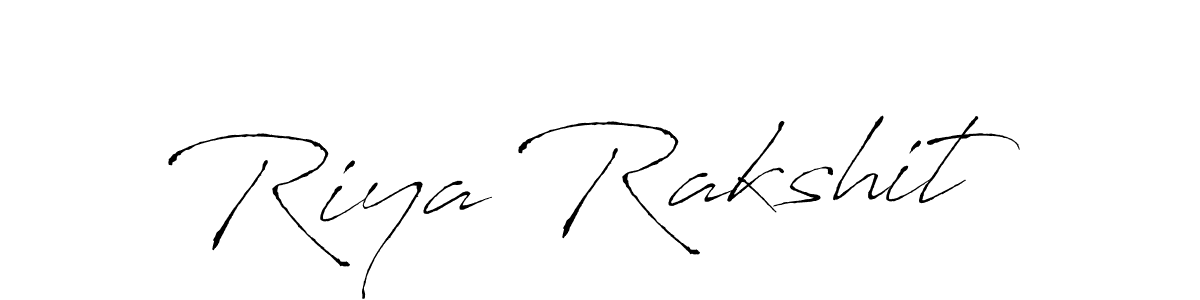 Use a signature maker to create a handwritten signature online. With this signature software, you can design (Antro_Vectra) your own signature for name Riya Rakshit. Riya Rakshit signature style 6 images and pictures png