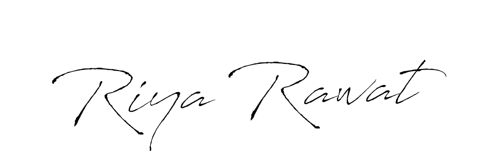 Antro_Vectra is a professional signature style that is perfect for those who want to add a touch of class to their signature. It is also a great choice for those who want to make their signature more unique. Get Riya Rawat name to fancy signature for free. Riya Rawat signature style 6 images and pictures png