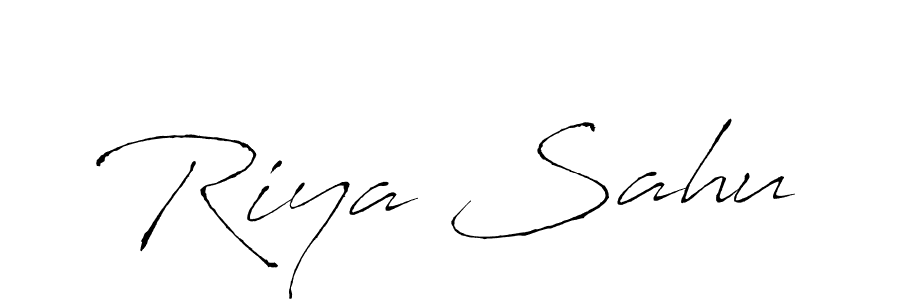 How to make Riya Sahu signature? Antro_Vectra is a professional autograph style. Create handwritten signature for Riya Sahu name. Riya Sahu signature style 6 images and pictures png