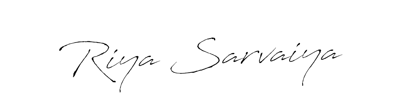 You should practise on your own different ways (Antro_Vectra) to write your name (Riya Sarvaiya) in signature. don't let someone else do it for you. Riya Sarvaiya signature style 6 images and pictures png