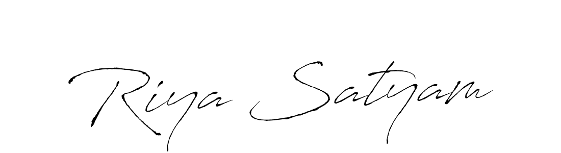 Antro_Vectra is a professional signature style that is perfect for those who want to add a touch of class to their signature. It is also a great choice for those who want to make their signature more unique. Get Riya Satyam name to fancy signature for free. Riya Satyam signature style 6 images and pictures png