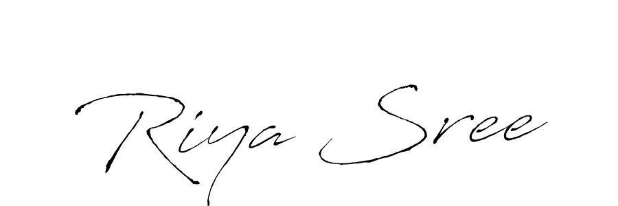 It looks lik you need a new signature style for name Riya Sree. Design unique handwritten (Antro_Vectra) signature with our free signature maker in just a few clicks. Riya Sree signature style 6 images and pictures png