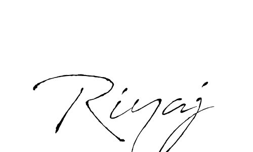 How to make Riyaj name signature. Use Antro_Vectra style for creating short signs online. This is the latest handwritten sign. Riyaj signature style 6 images and pictures png