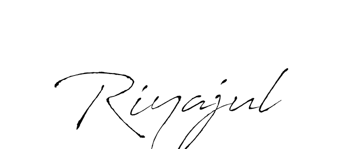 if you are searching for the best signature style for your name Riyajul. so please give up your signature search. here we have designed multiple signature styles  using Antro_Vectra. Riyajul signature style 6 images and pictures png