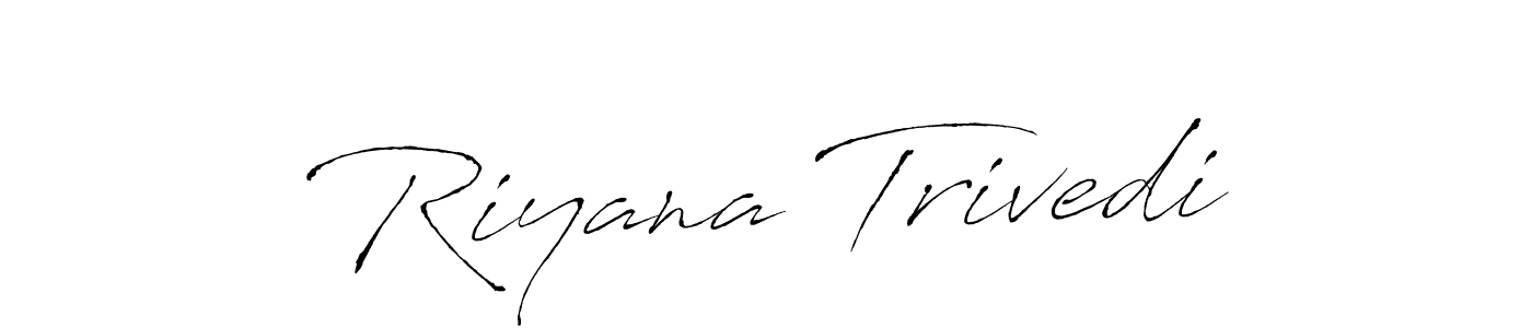 You can use this online signature creator to create a handwritten signature for the name Riyana Trivedi. This is the best online autograph maker. Riyana Trivedi signature style 6 images and pictures png